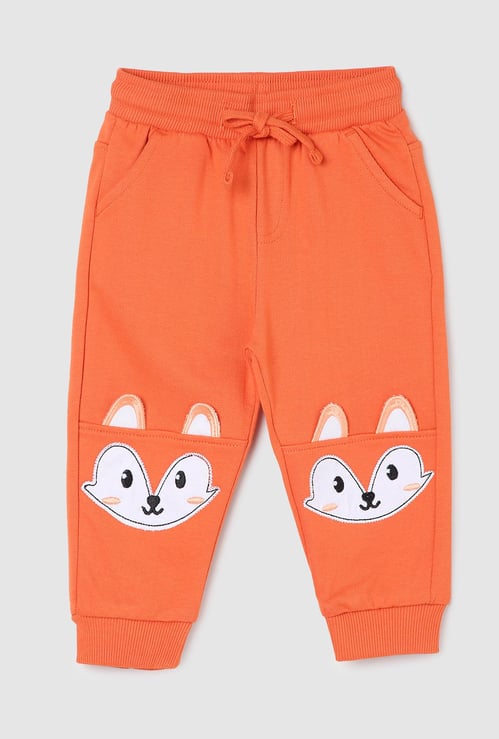 Boys Appliqued Joggers