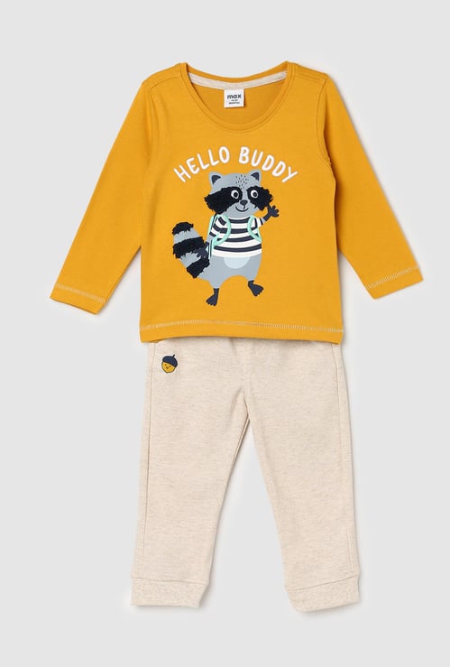 Boys Printed Sleepwear Set