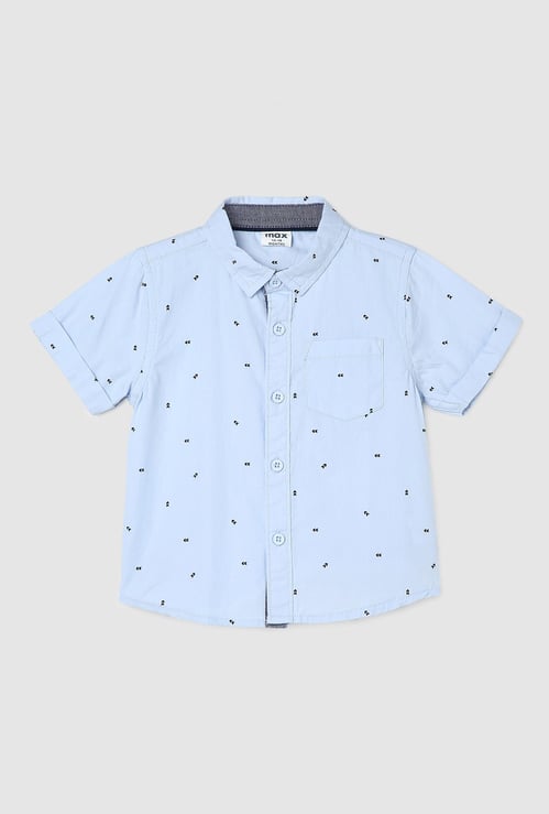 Boys All-Over Printed Shirt