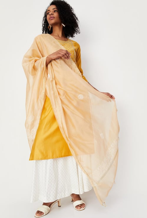 Women Chikankari Dupatta