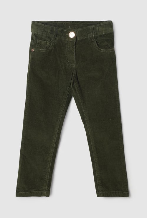 Girls Corduroy Skinny Fit Jeans