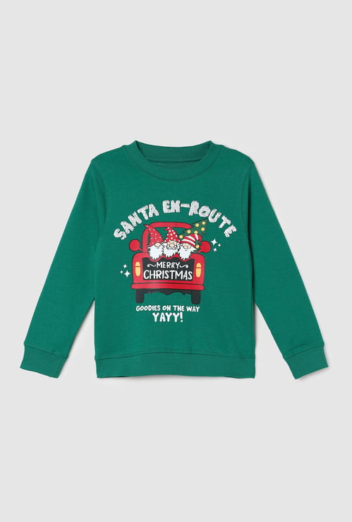 Boys Graphic Printed Sweatshirt