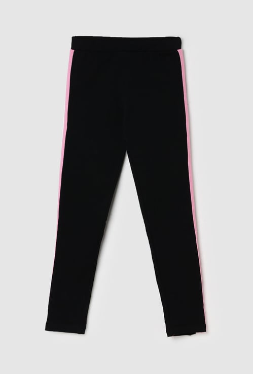 Girls Side Panelled Track Pants