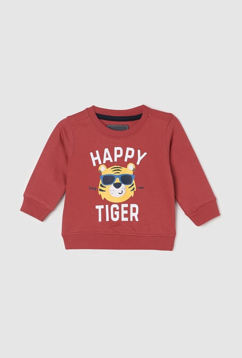 Boys Graphic Printed Sweatshirt