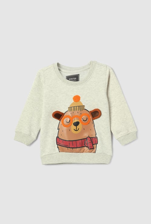 Boys Applique Detail Sweatshirt