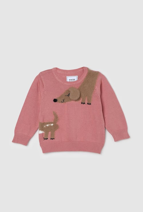 Boys Applique Detail Sweater