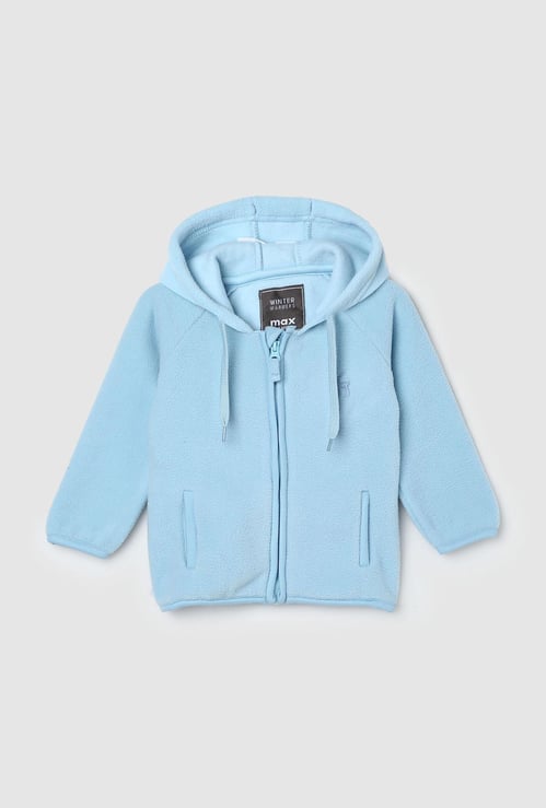 Boys Front-Open Hooded Jacket