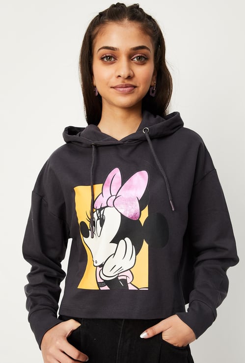 Girls Minne Mouse Printed Sweatshirt