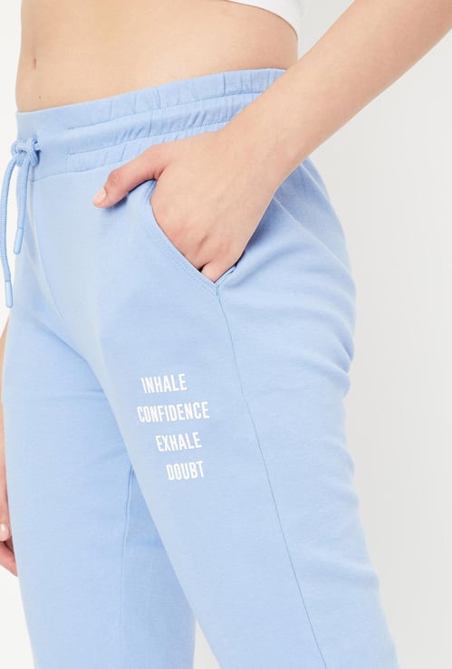 Women Solid Athleisure Joggers