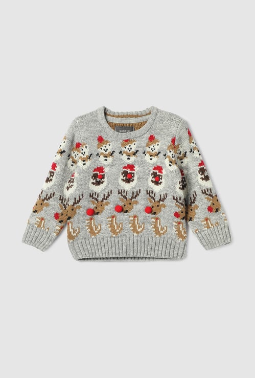 Boys Christmas Knitted Sweater