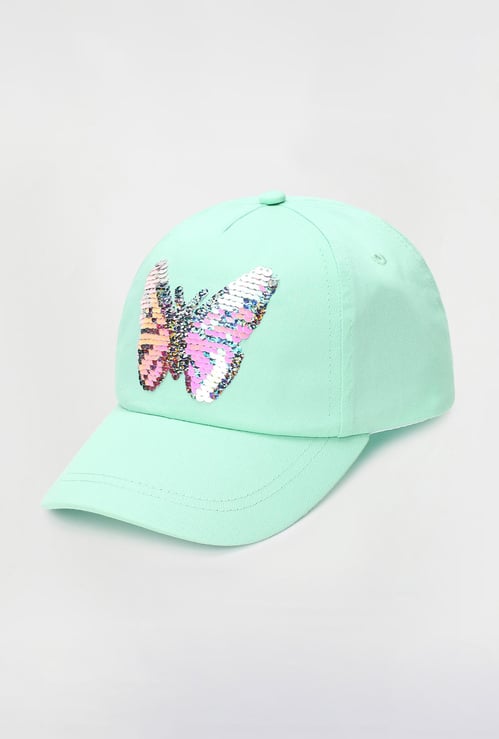 Girls Embellished Baseball Cap