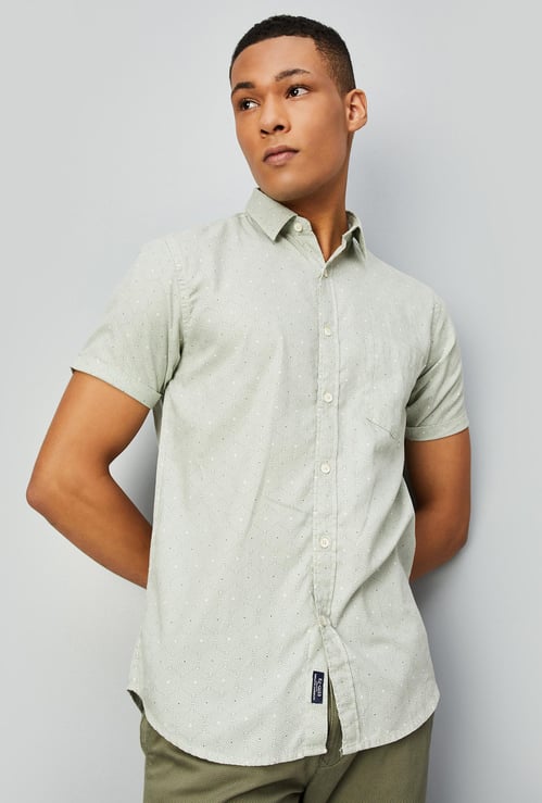 Men Regular Fit Printed Shirt