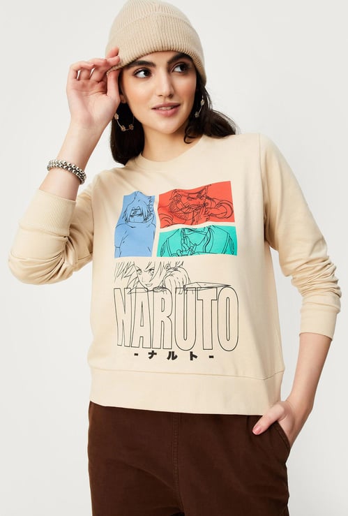 Women Naruto Printed Sweatshirt