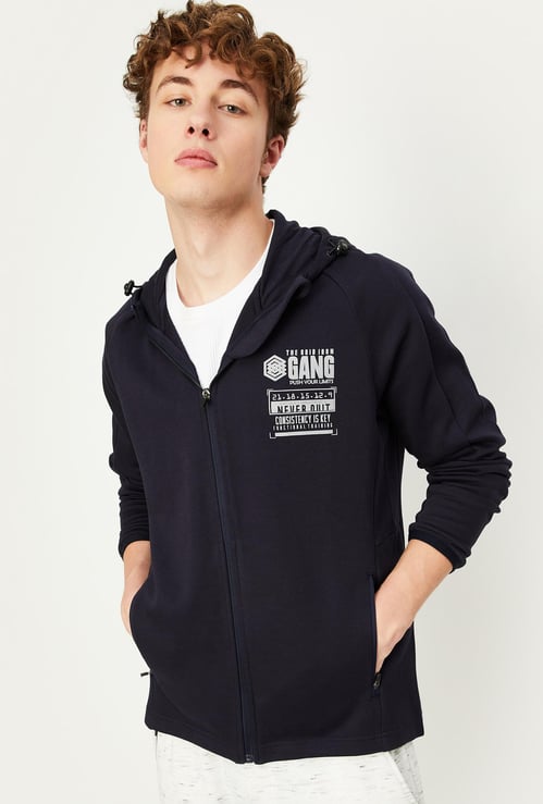 Men Hooded Athleisure Sweatshirt