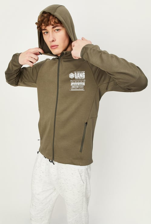 Men Hooded Athleisure Sweatshirt