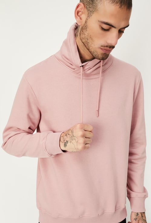 Men Cowl Neck Sweatshirt