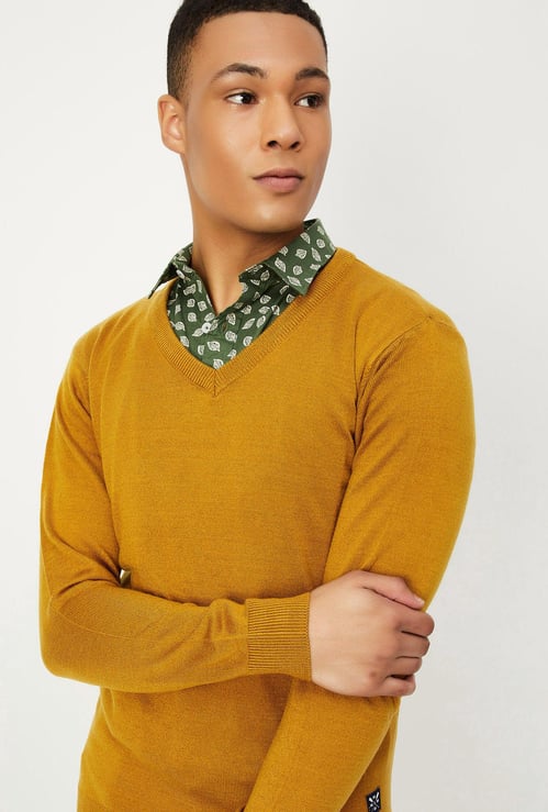 Men Soft Low Pill Slim Fit Sweater