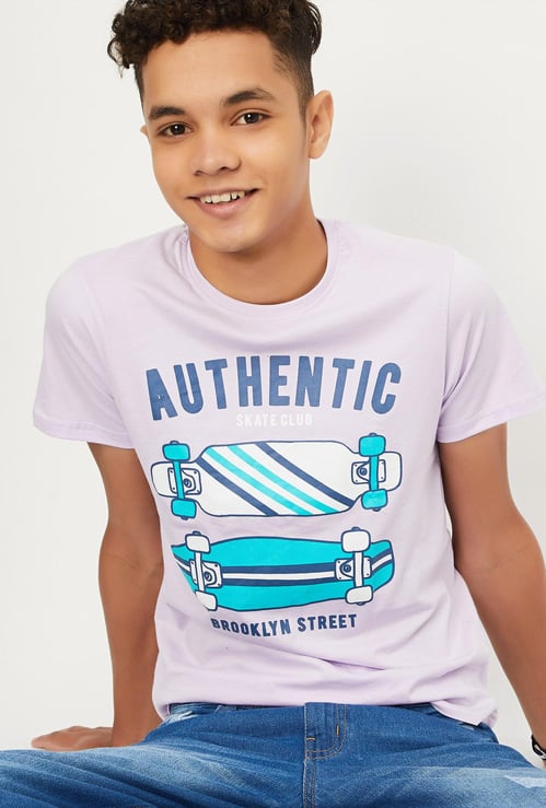 Boys Graphic Printed T-shirt