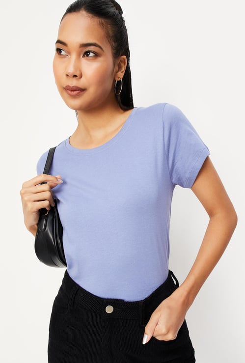 Women Solid T-shirt