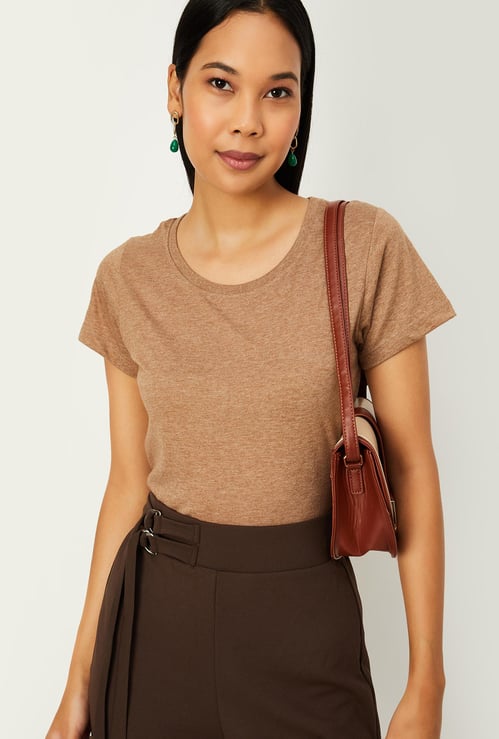 Women Solid T-shirt