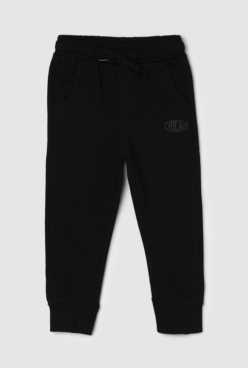 Boys Solid Elasticated Joggers