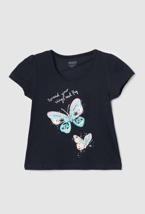 Girls Graphic Printed T-shirt