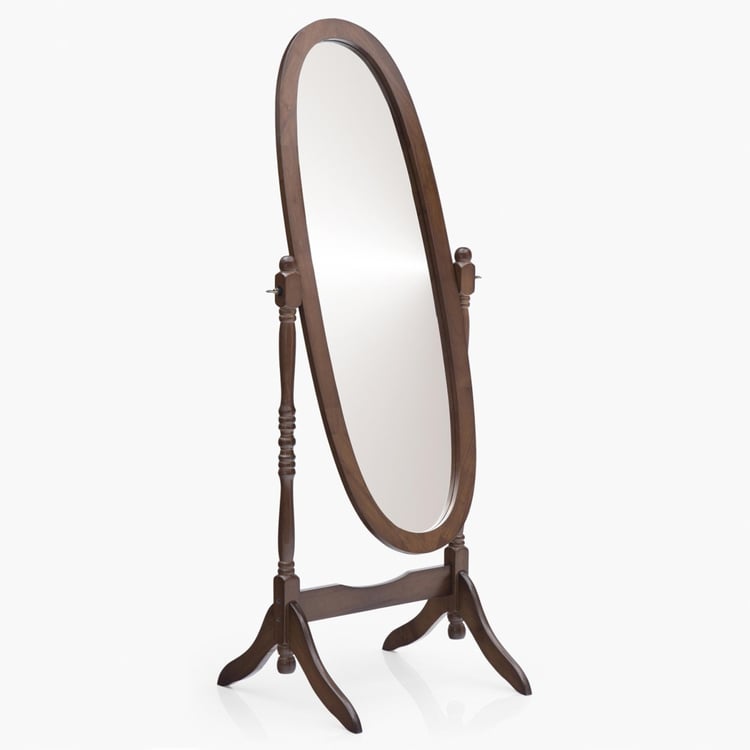 Cheval Standing Mirror - Brown