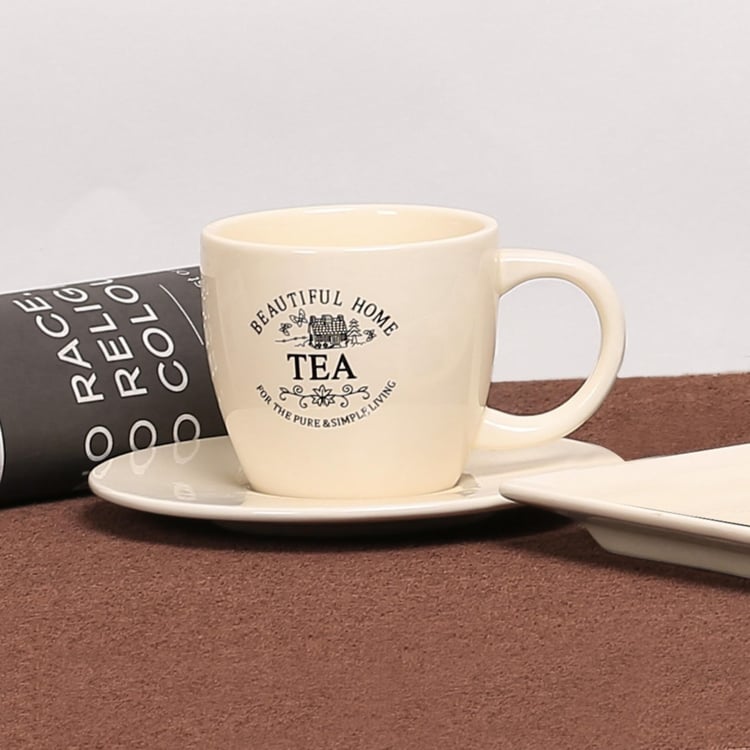 Beautiful Home Ceramic Cup And Saucer Set
