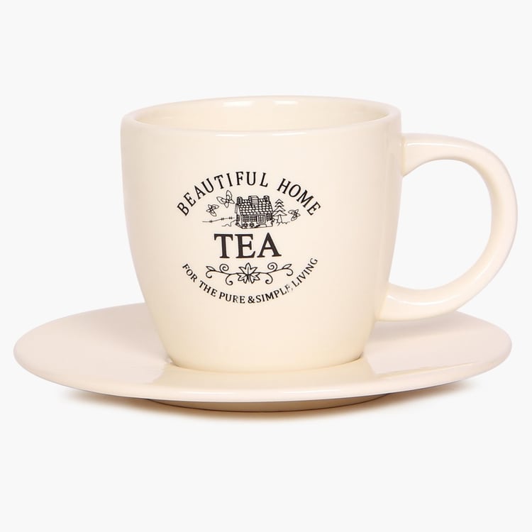 Beautiful Home Ceramic Cup And Saucer Set