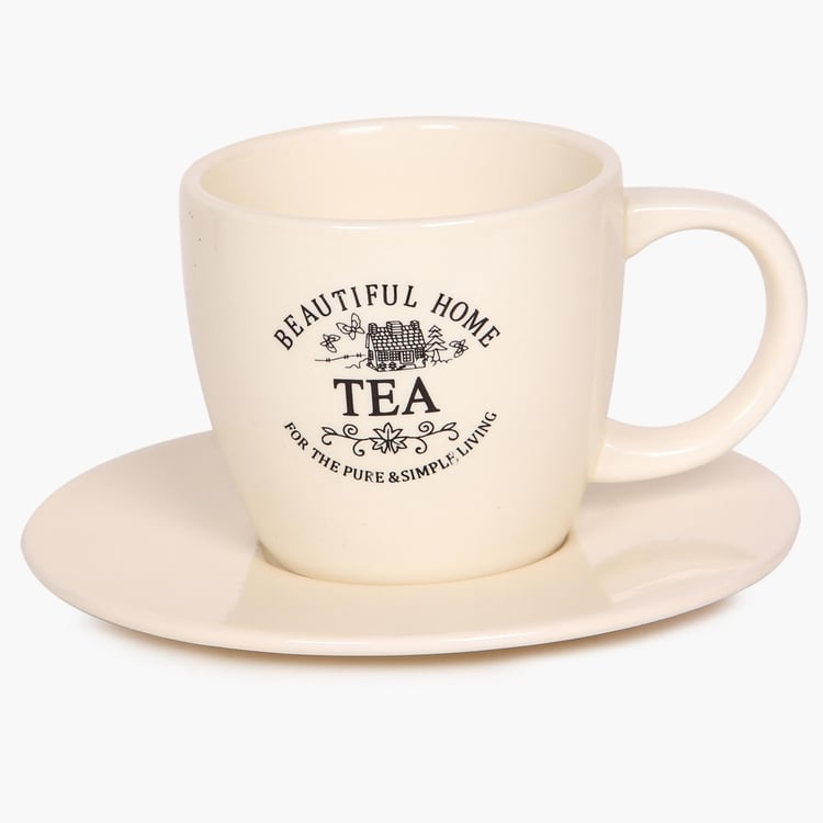 Beautiful Home Ceramic Cup And Saucer Set