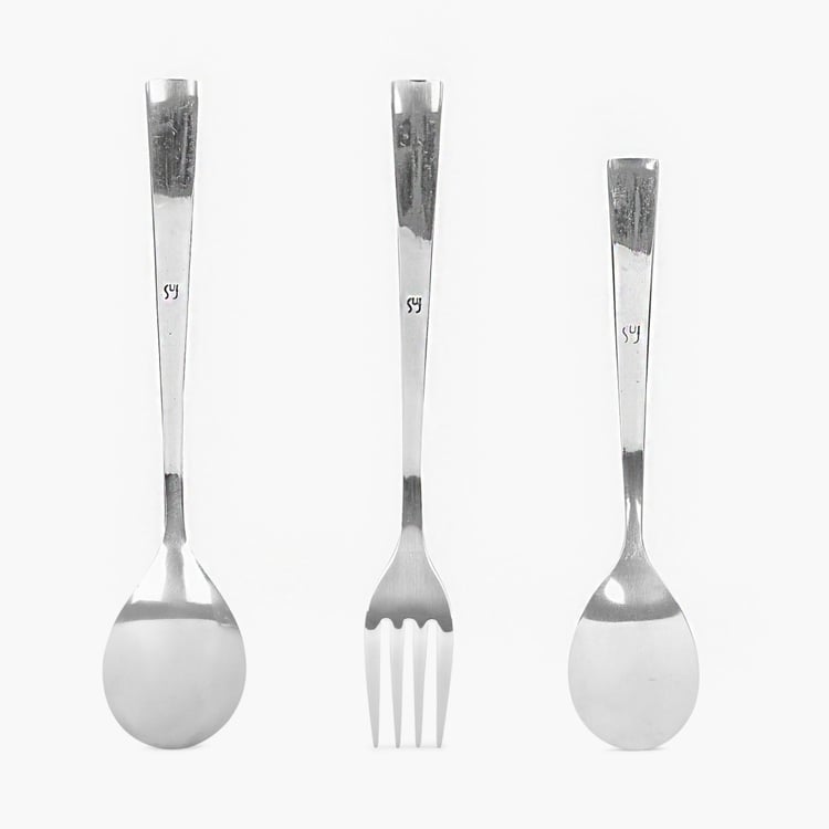 FNS Slimline Stainless Steel Cutlery Set-18 Pcs.