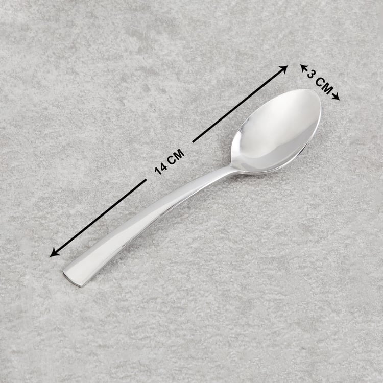 FNS Solo Solid Tea Spoon - Set of 6