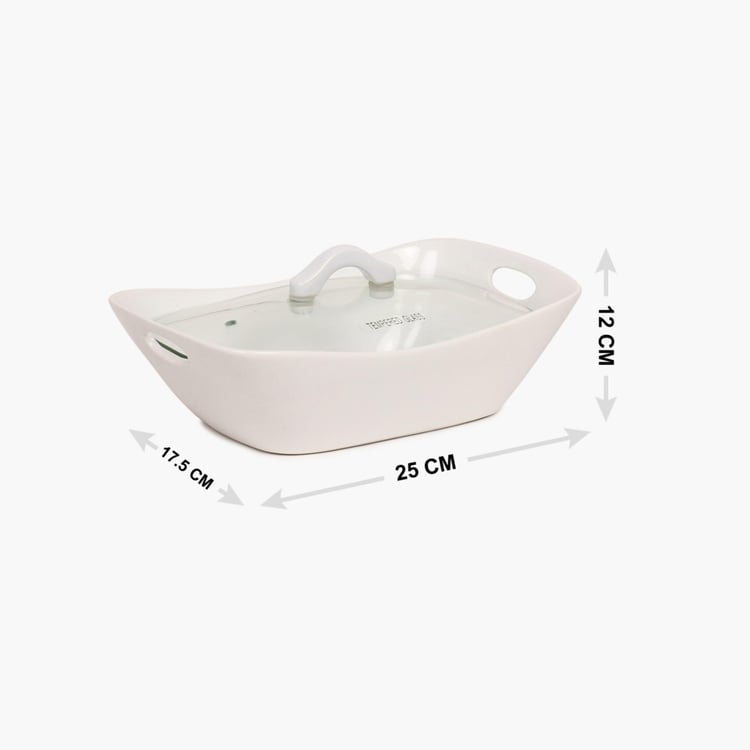 Veton Food Warmer With Lid And Metal Stand