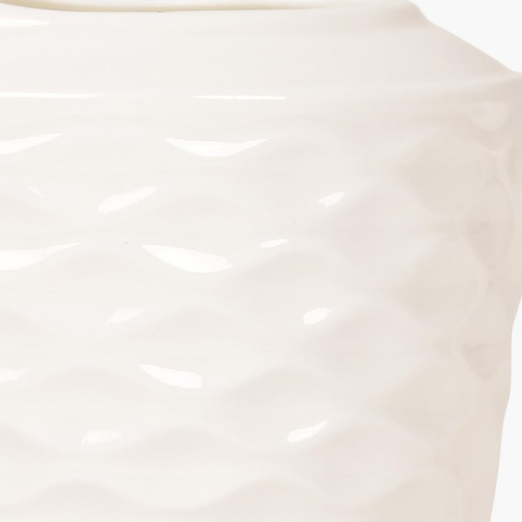 Brook Solid Milk Pot - Porcelain - Piece - 13 cm L x 8.5 cm H - 245 ml - White
