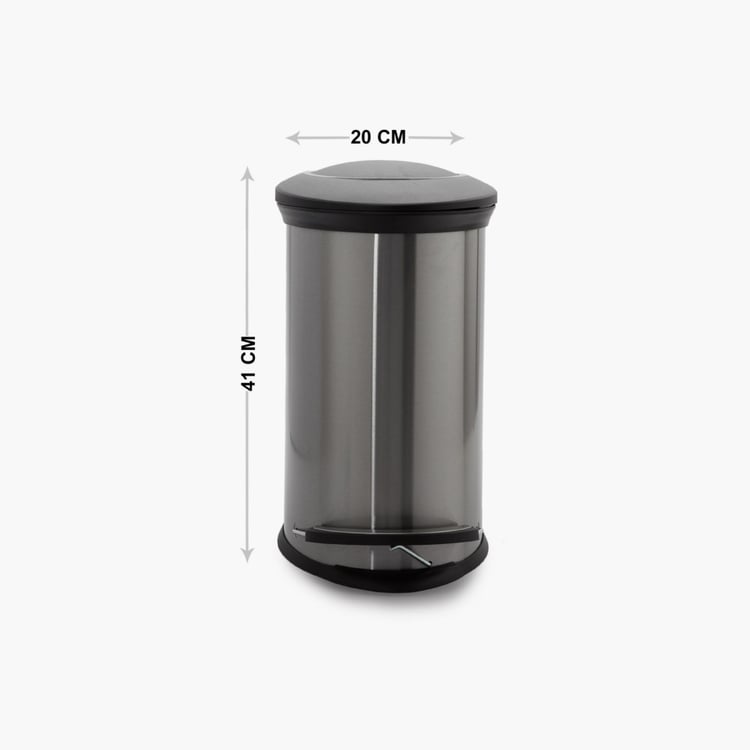 Sedona Stainless Steel Soft Close Pedal Bin - 12L