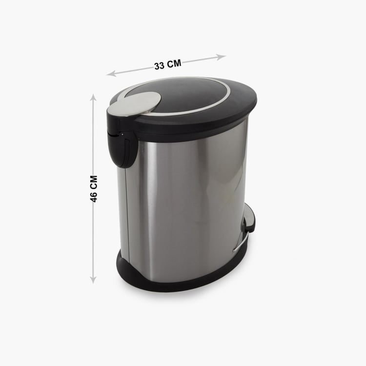 Sedona Stainless Steel Pedal Waste Bin - 20L