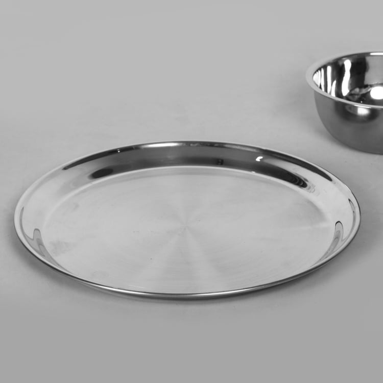 Stainless Steel Dinner Plate