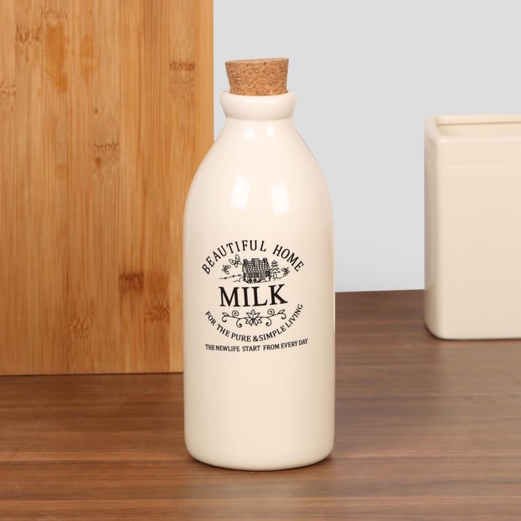 Beautiful Home Milk Jar