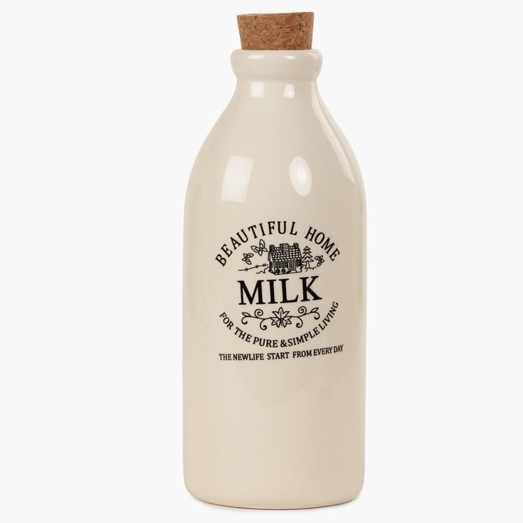 Beautiful Home Milk Jar