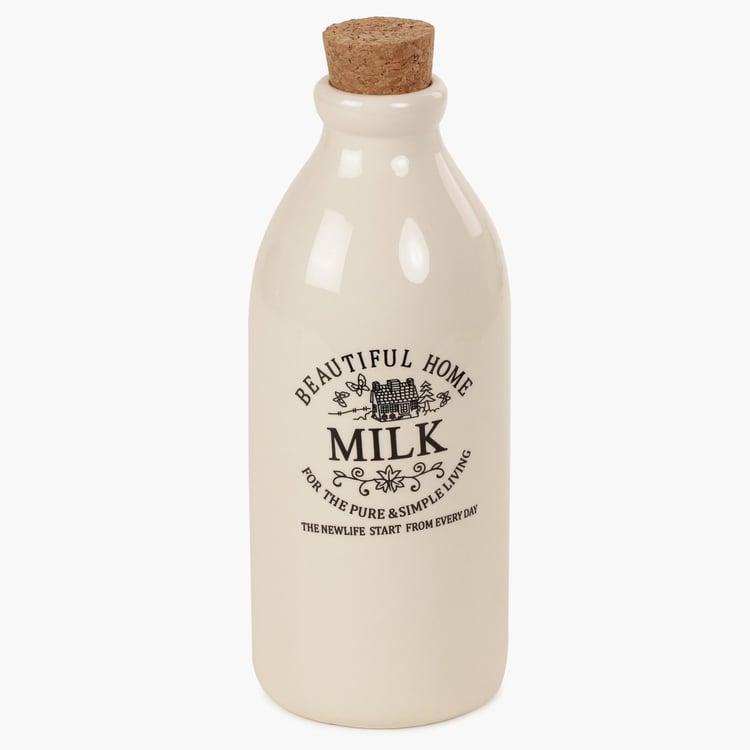 Beautiful Home Milk Jar