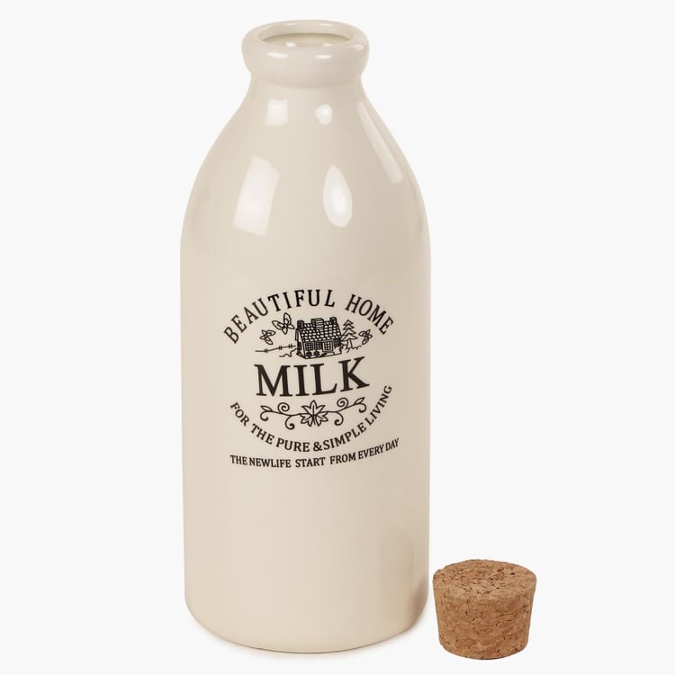 Beautiful Home Milk Jar