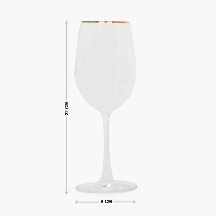 OCEAN  6-piece Solid Wine Glass set -425 ml