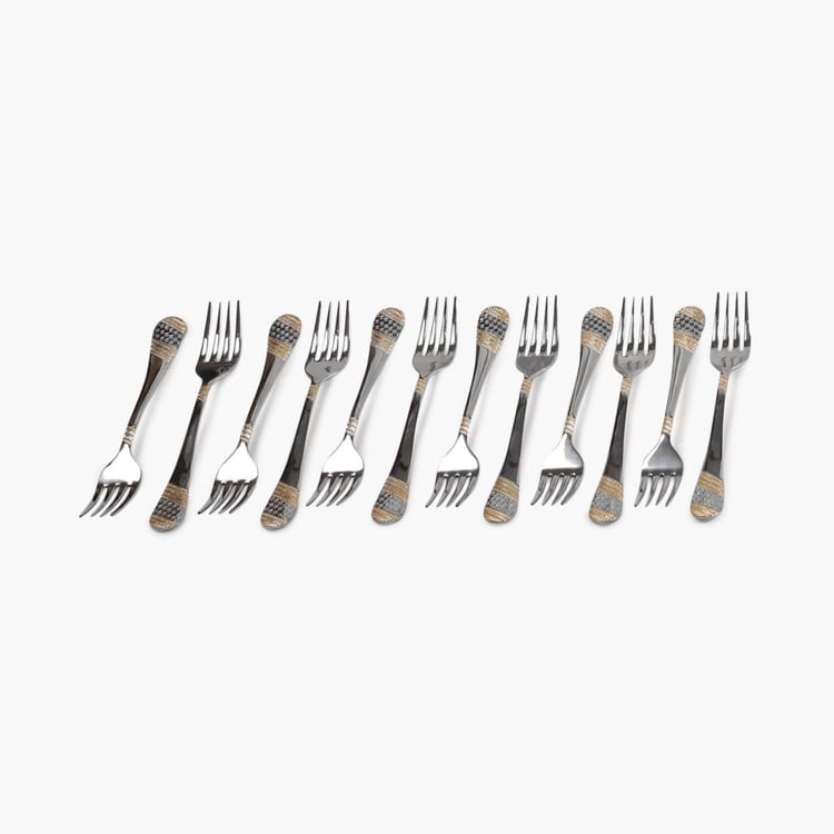 FNS Imperio Stainless Steel Cutlery Set-Set Of 90 Pcs.