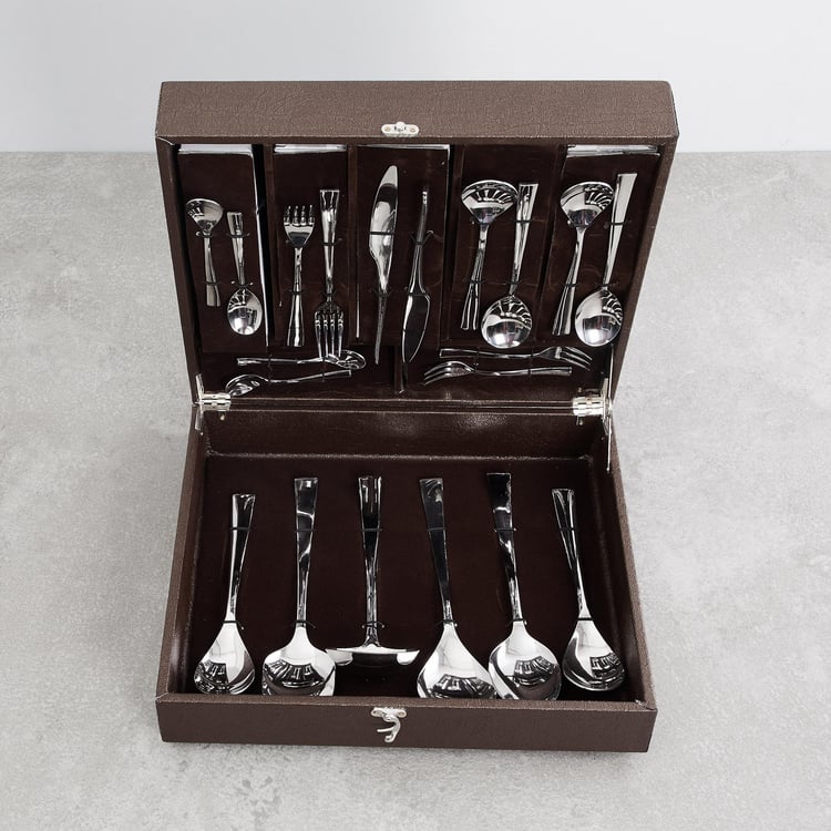 FNS 90-Piece Slimline Cutlery Set