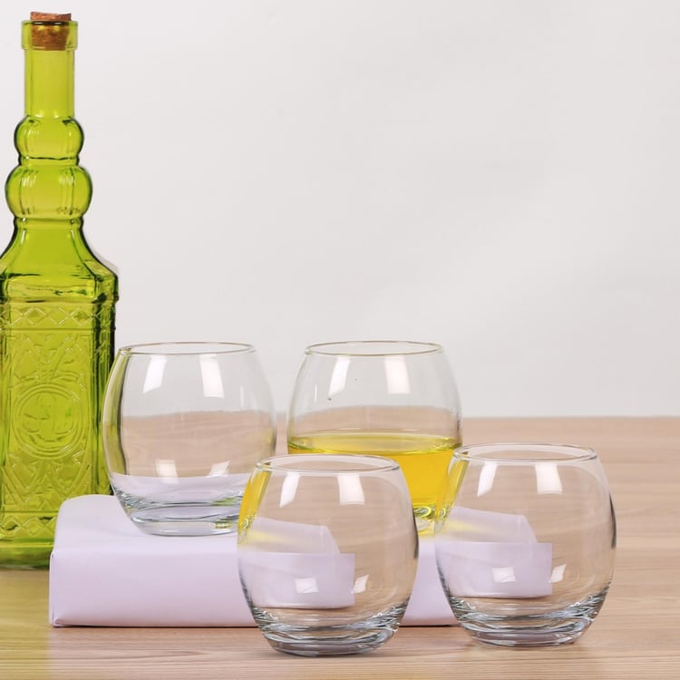 Abigail Whiskey Glass Set- 4 Pcs.