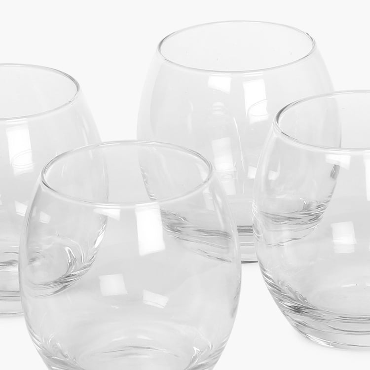 Abigail Whiskey Glass Set- 4 Pcs.