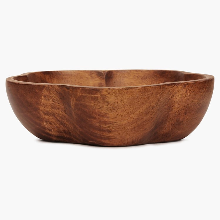 Cinerea Wooden Flower Shaped Bowl