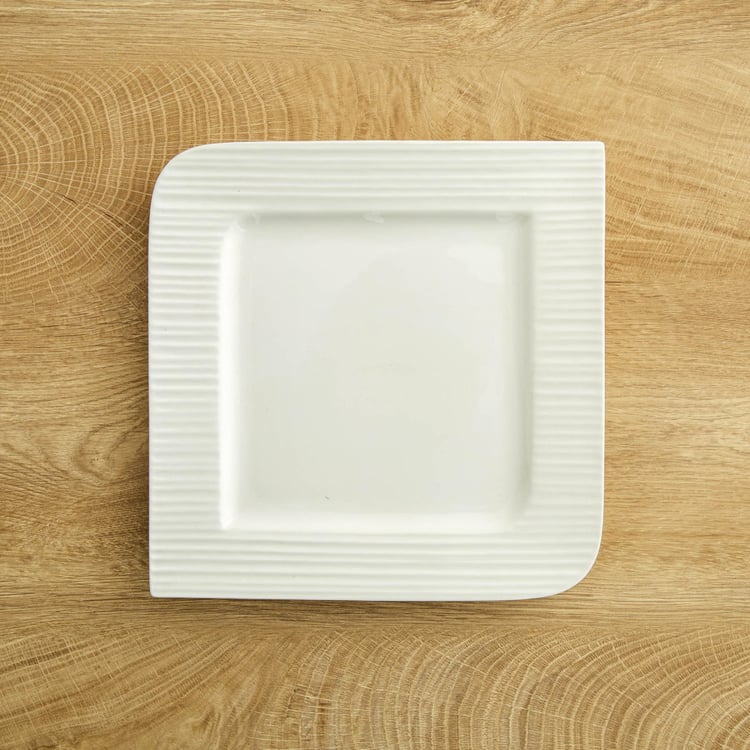 Marshmallow Porcelain Dinner Plate - 25.5cm