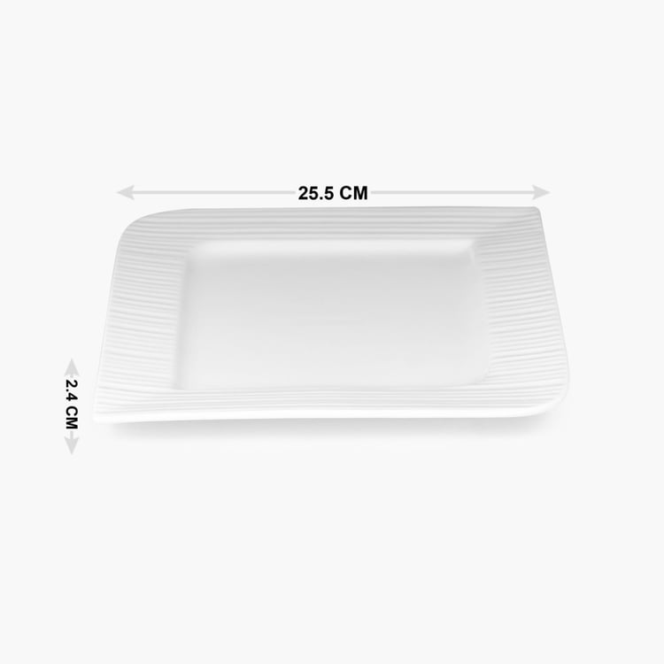Marshmallow Porcelain Dinner Plate - 25.5cm