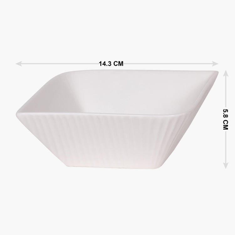 Marshmallow Ceramic Serving Bowl - 370ml